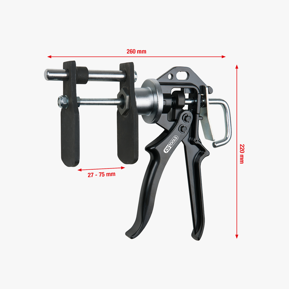 Lisle 25750 Dual Piston Brake Caliper Compressor - Image 4